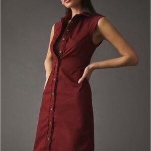 Anthropologie pilcro collared shirt dress